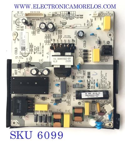 FUENTE PARA TV ONN ROKU / NUMERO DE PARTE 260132006280 / CJ-3638CF / KB-5150 / HKL-550217A / 1030-4001313 / MODELO 100012586